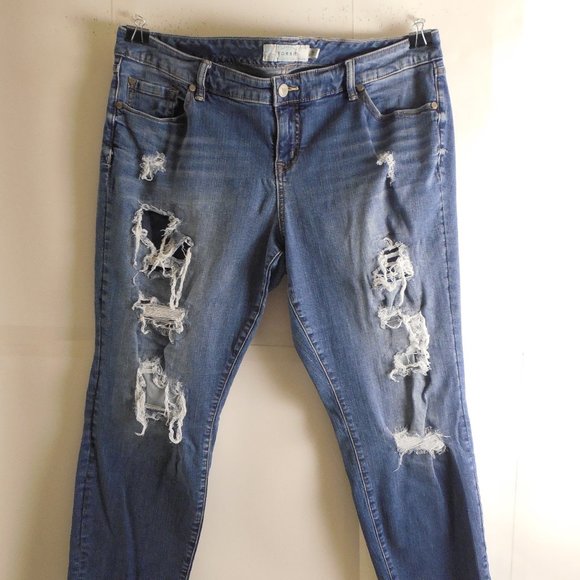 torrid Denim - 549918...Torrid Denim Skinny Jeans Size 18